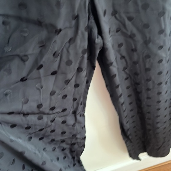 Anthropologie The Essential Jumpsuit Black Polka Dot sz 8 date night wedding - Picture 8 of 11